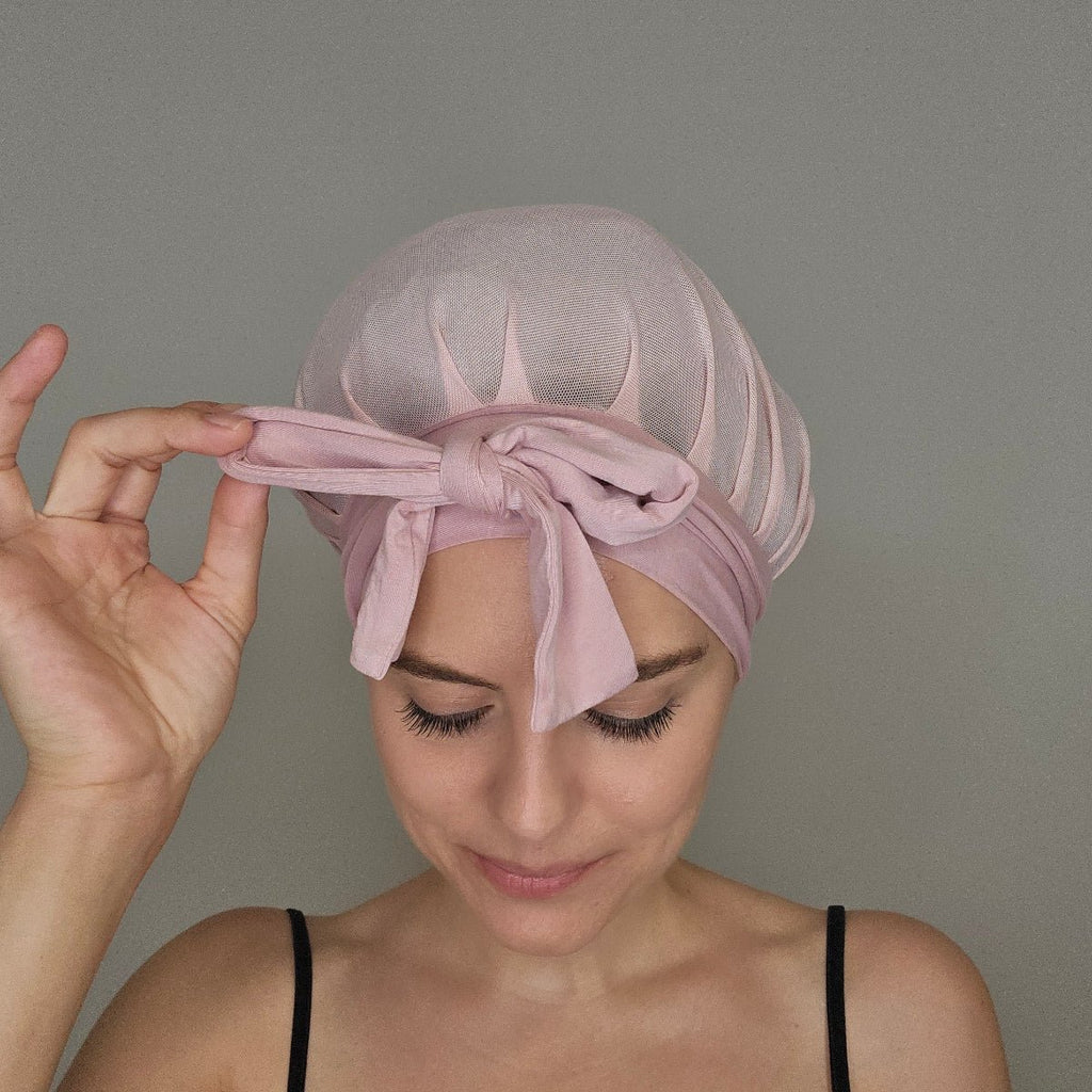 Airy Bonnet - Atmungsaktive Mesh-Schlafhaube - ANELA CURLS